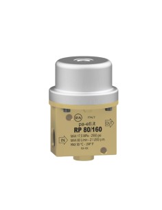 VALVULA NEUMATICA 2 VIAS RP80/160 80 LTS 160 BAR 1/2" H